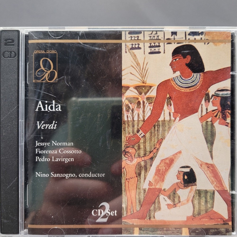 Aida by Giuseppe Verdi (2 CD Set, 2001)